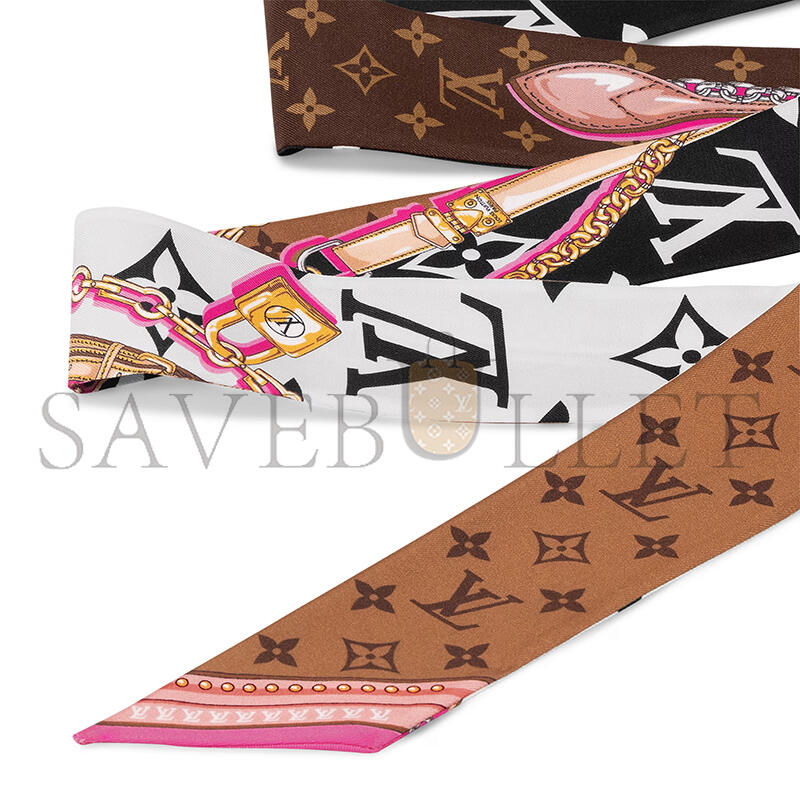LOUIS VUITTON ULTIMATE MONOGRAM BB BANDEAU M76676 (120*5cm)